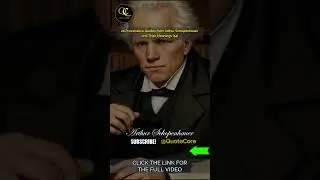Provocative Arthur Schopenhauer Quotes on Life, Love, and Women  14 #SchopenhauerQuotes #shorts