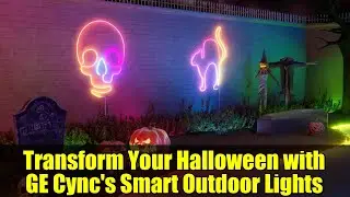 Transform Your Halloween with GE Cync's Smart Outdoor Lights