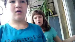 Челлендж пол часа на балконе.(2)