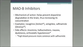 Parkinson's Medications - Part 3: Medication Management