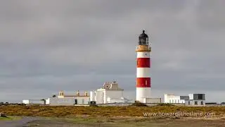 Time lapse of clouds over Point of Ayre lighthouse, Isle of Man