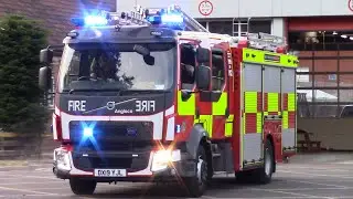 Tettenhall Pump turnout from Ward End fire station - West Midlands Fire Service