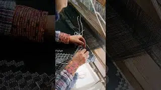 weaving #handmade #machine #handloomweaving #kitchen #textilecraft #woodworking #usa