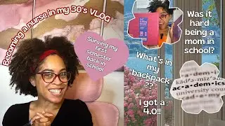 Pre-Nursing as a Single Mom in My 30s | What’s in My Backpack + How I Survived The Chaos With 4.0