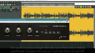 Yourei EQ/BP/N - Notch filter demo