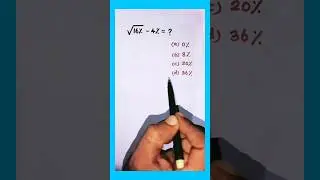 Percentage aptitude | the percentage #maths #percentage #rrb #ssc #tntet #tnpsc