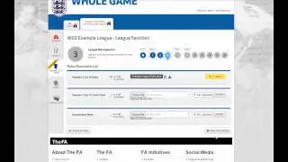 League Sanctioning Video