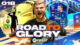 I got THIS WALKOUT in my FUT CHAMPIONS REWARDS!!! FIFA 23 Road To Glory #18