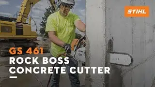 STIHL GS 461 Rock Boss&reg; Concrete Cutter | Features and Benefits