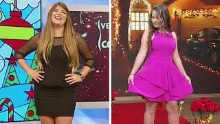 Vestidos navide&ntilde;os para mujeres con curvas