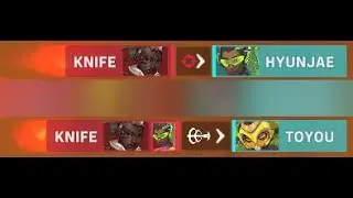 KNIFE POV vs Sin Prisa Gaming (Suravasa) [Korea Playoffs Day 1]