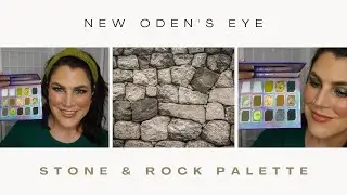 NEW Oden's Eye Stone and Rock Eyeshadow Palette - Swatches and Comparisons included!