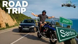 Premier plongeon après 2000 km : Paris ➝ Sardaigne (ROADTRIP Vlog #1)