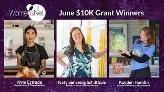 Amber Grant, Business Support, and Startup $10K Grant Winners for June 2024