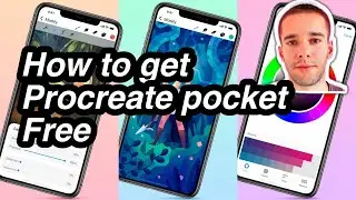 Procreate Pocket Download 😍 How to Download Free for Mobile IOS ANDROID (NEW DOWNLOAD) 🤩