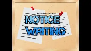 Class 7 ICSE Notice Writing Format