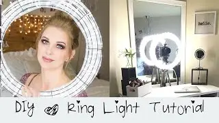 DIY Ring Light Tutorial  || Diva Light || Do it yourself