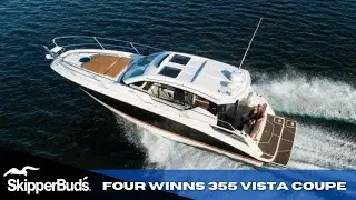2022 Four Winns 355 Vista Coupe Express Cruiser Boat Tour SkipperBud's