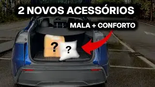 Será que estes acessórios fazem alguma diferença no teu dia a dia com o Tesla Model Y ?