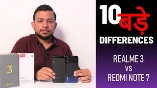 Redmi Note 7 vs RealMe 3 Comparison - TechRJ