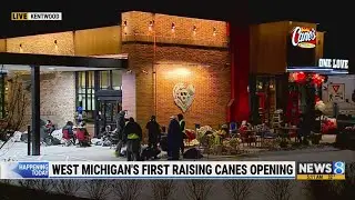 West Michigan's first Raising Cane's restaurant opening