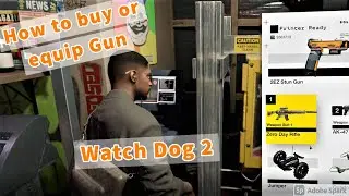 How to buy or equip gun in watch dog 2 #acer Predator300 #watchdog2