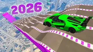 MEGA RAMPA 2026 INCREDIBILE !!! 🐷GARE🐷 GTA 5 ONLINE