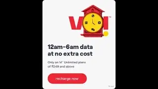 Vi ! Free Night Data ! Night data ! Free data || Vi Unlimited Night data ||