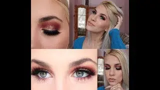 Glitter Sunset Eyes for Hooded Eyes: Modern Renaissance Pallete