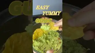 Did the candle make it aesthetic #guacamole #cooking #easy #shorts