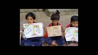 Little hands, big love for the nation 🇮🇳💚 | Republic Day Card Making | World School