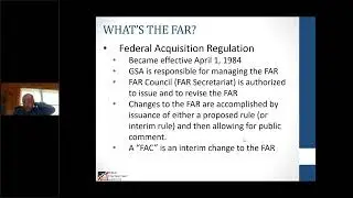 GovCon 101:  Federal Acquisition Regulation
