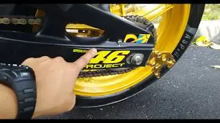Vixion Modif Pasang Cover Arm | mirip BANANA ARM!!