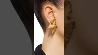 Unique Artistic Earrings#earrings