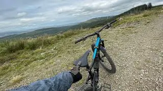 Back on the MTB..Blade Trail, Glyncorrwg, S Wales/ Giant Trance