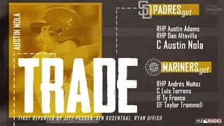 Huge 7 Player TRADE By Padres!! And Mariners!! MLB Fan REACTION!!!