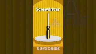 Screwdriver Vocabulary English Learning #shorts