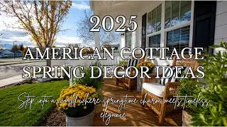 🏡 American Cottage Spring Decor Ideas Pottery Barn Style Meets Vintage Warmth!