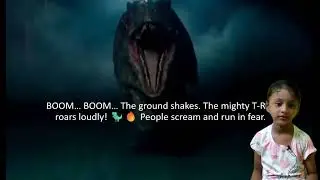 Jurassic Park Story 🦖 | Kids Movie Storytelling | #SaalihaSheik #animatedstory #kidsstories