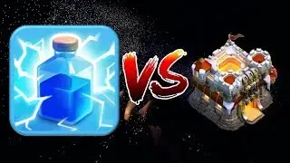 Max level lightning Spell Vs Town Hall 11.