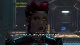 #SWTOR Star Wars The Old Republic Female Imperial Agent Onslaught Expansion Loyalist Intro