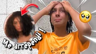CORTEI MEU CABELO SOZINHA E DEU TUDO ERRADO! *bait*