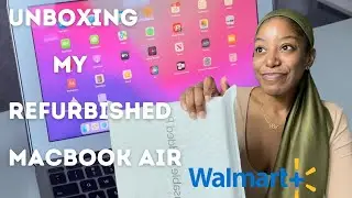 Unboxing My Refurbished MacBook Air (2015) & SetUp