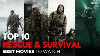Top 10 Best Rescue & Survival Movies | Based on True Stories 2024