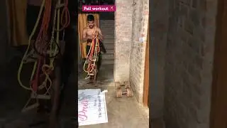 # full workout video🏋️&zwj;♀️# desi gym sort💥# home workout🏡#