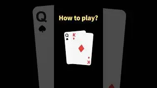 K&diams;️Q&spades;️ how to play❓#strategy #tournament #preflop #poker #holdem #winning #holdem_gto #preflopper