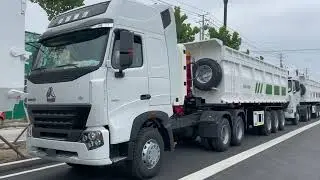Heavy duty tipper trailer reay to go TRUCKIK
