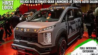 Mitsubishi Delica D:5 ULTIMATE GEAR Showcased @ Tokyo Auto Salon 2026 -Full Interior Exterior