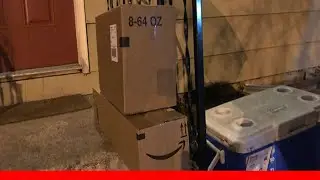 Sick & Tired Of Porch Pirates Taking Her Amazon Packages, This Woman Bamboozles Them Into Taking 😂