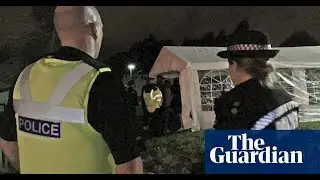 Police in England and Wales break up illegal raves as Covid fines introduced